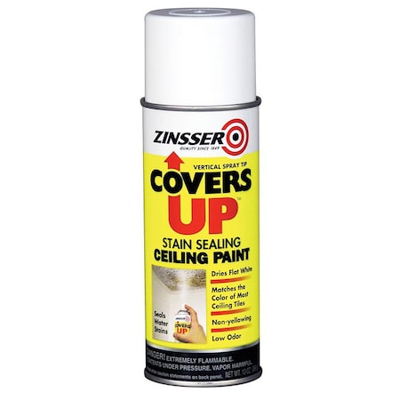 Zinsser 13 Oz White Covers Up Ceiling Paint And Primer 03688